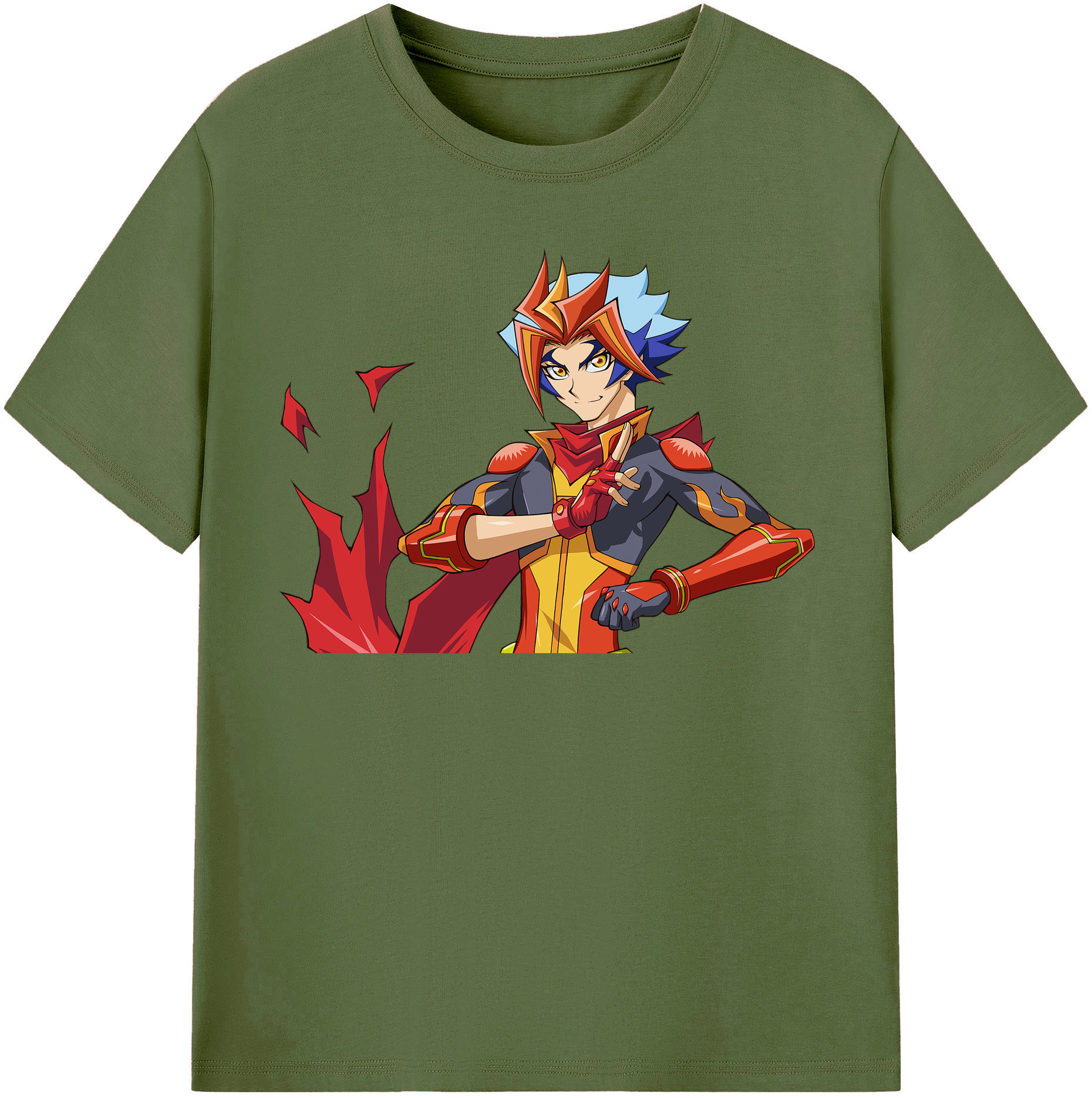 （画像用） 遊☆戯☆王 Yu-Gi-Oh! 綿100％半袖Tシャツ（フロントプリント）